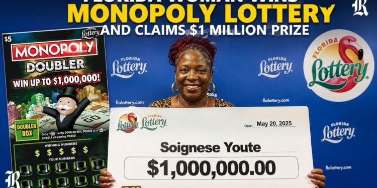 Florida Woman Wins Monopoly Lottery